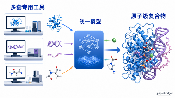AF3 把多种分子放进同一个结构预测框架